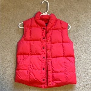 girls pink vest